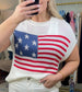 Americana Light Knit Top