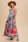Whimsical Stitches Patchwork Print Dress