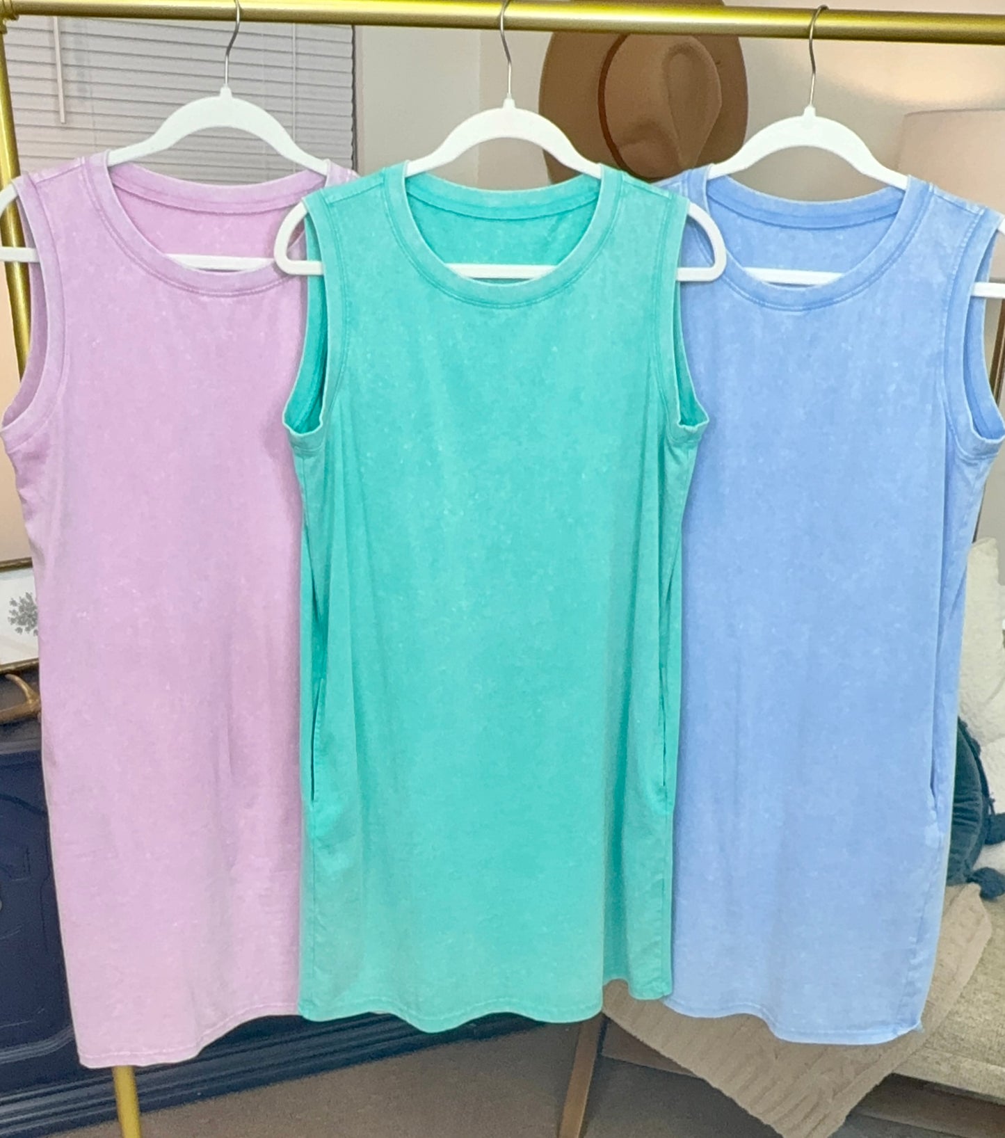 Before You Know It Mineral Wash Dress
