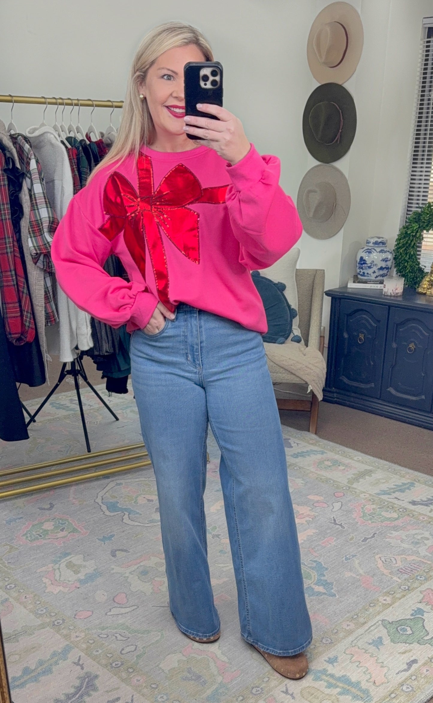 That’s a Wrap Sequin Pullover Top