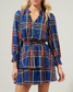 Clifton Tartan Plaid Ruffle Dress