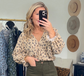 **MORE COLORS** ENTRO: She’s Smitten Leopard Print Surplice Blouse