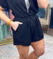 Go Time Zip-Up Athleisure Romper