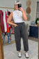 **MORE COLORS** Play it Cool Mineral Wash Barrel Pants