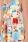 Summers in Sicily Print Dress