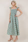 Fields of Grace Floral Print Smocked Dress