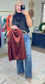 Main Attraction Drape Neck Blouse