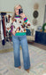 Playful Prowl Abstract Animal Print Sweater