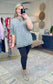 Lazy Sunday Mineral Wash Tunic Tee
