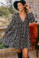 Small Town Girl Floral Print Babydoll Dress