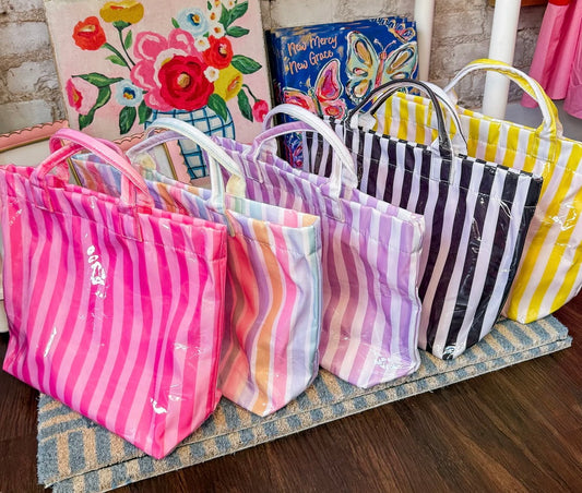 Cabana Calling Stripe Tote Bag