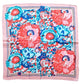 Peach Sunday Best Abstract Silk Neck Scarf