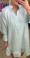 Seersucker Ruffle Dress