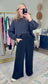 MUD PIE: Love You More Peplum Flounce Pullover