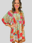 Gypsy Soul Mix Print Dress