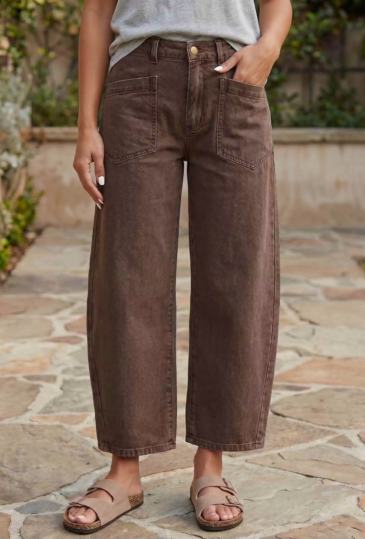 **MORE COLORS** Already Gone Crop Barrel Jeans