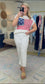 Americana Light Knit Top