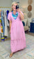 Look My Way Puff Sleeve Maxi Dress