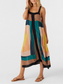 Peaceful Easy Feeling Colorblock Midi Dress