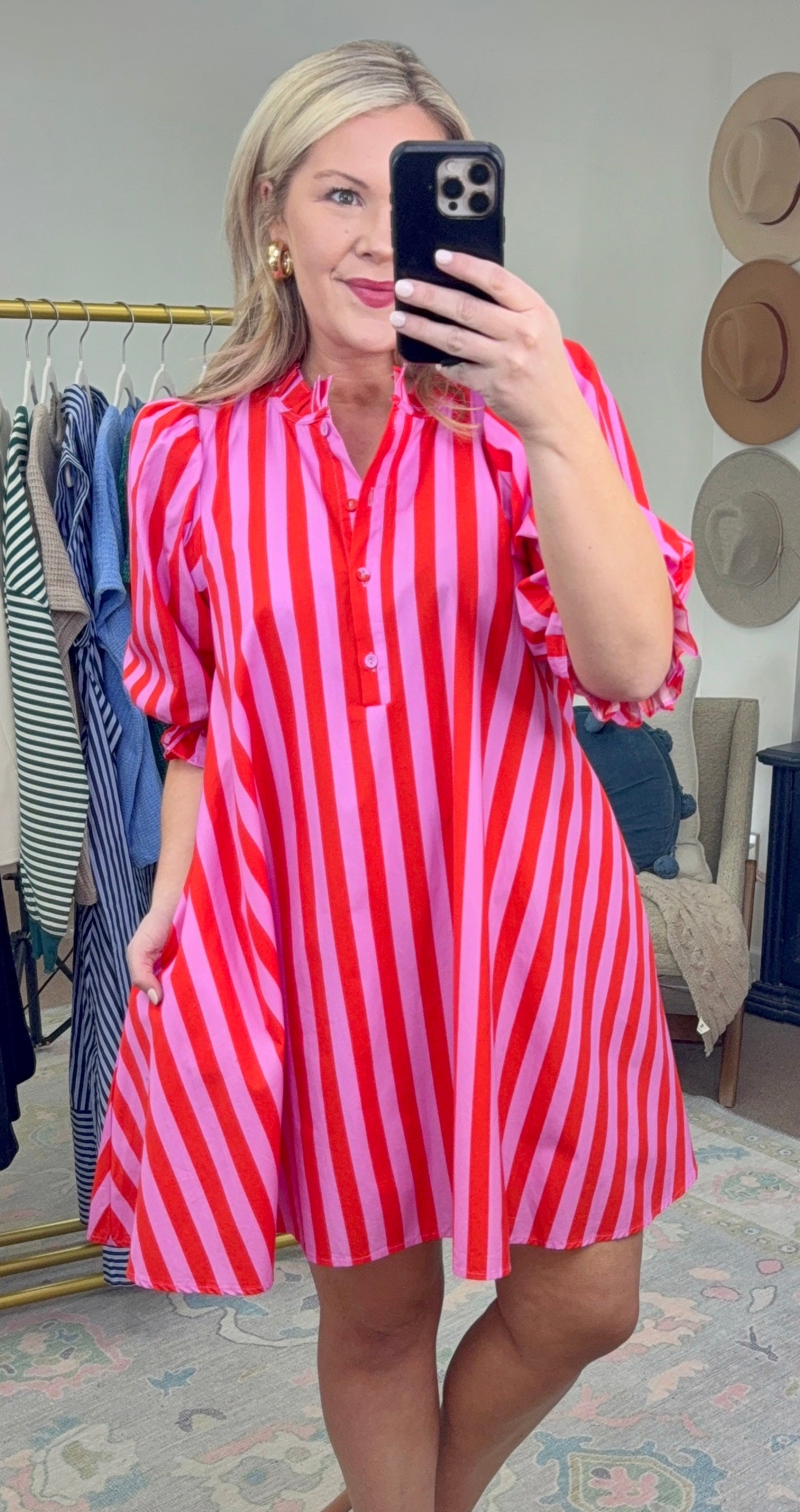 Straight to Sweet Colorblock Mini Dress
