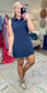 In Motion Ricrac Collared Dress