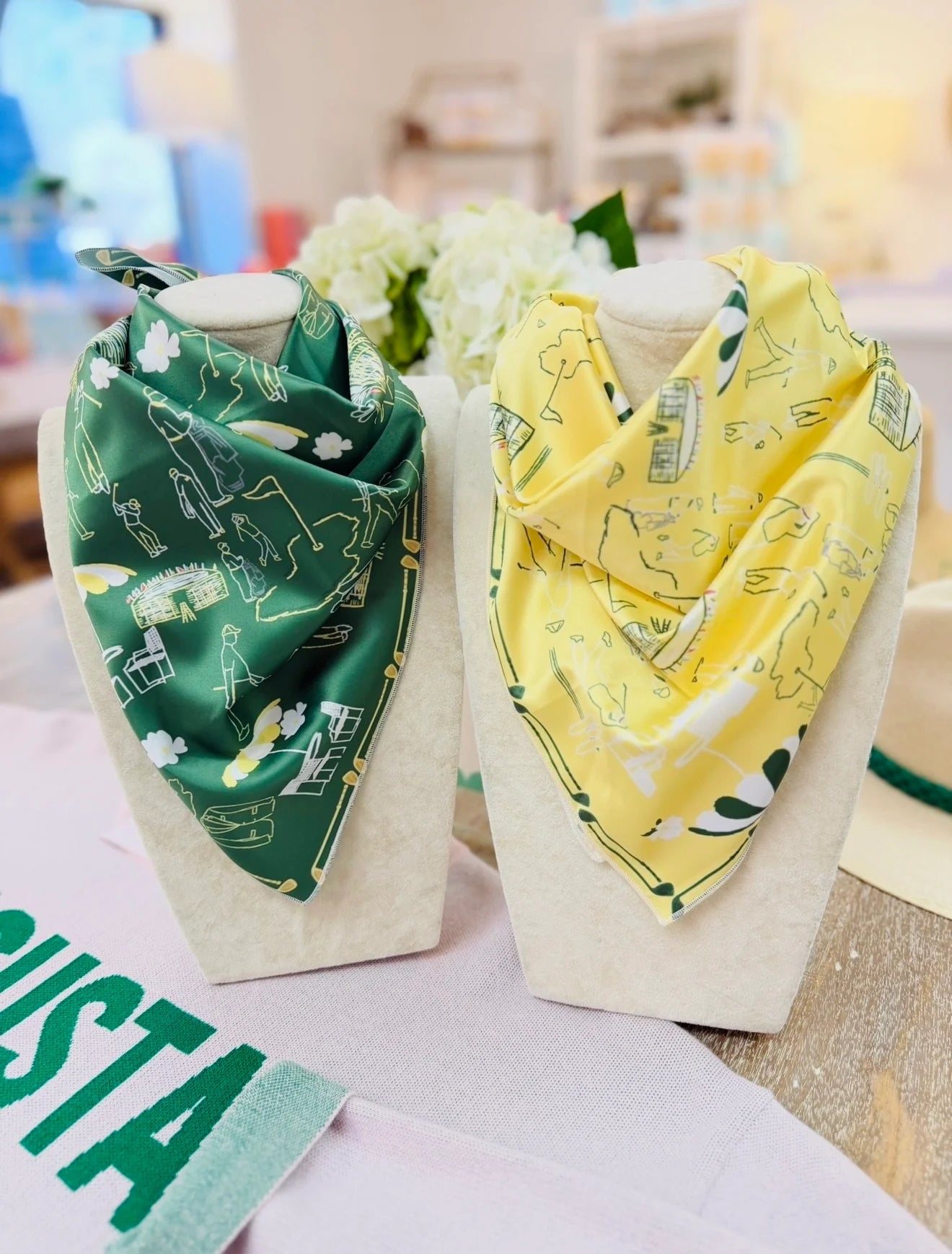 The Augusta Masters Printed Neck Scarf
