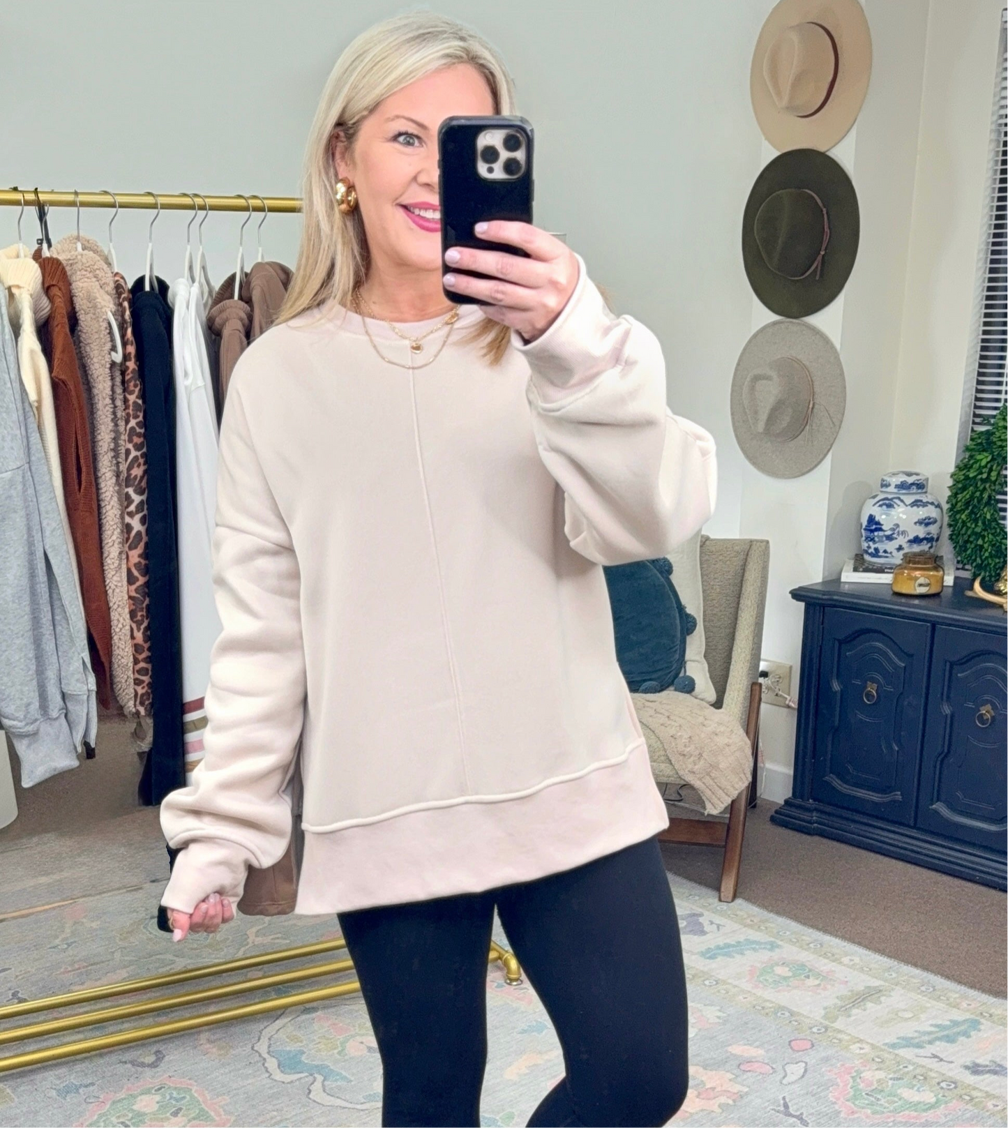 **MORE COLORS** Snug Life Split Hem Pullover