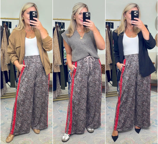 Catwalk Printed Wide Leg Pants