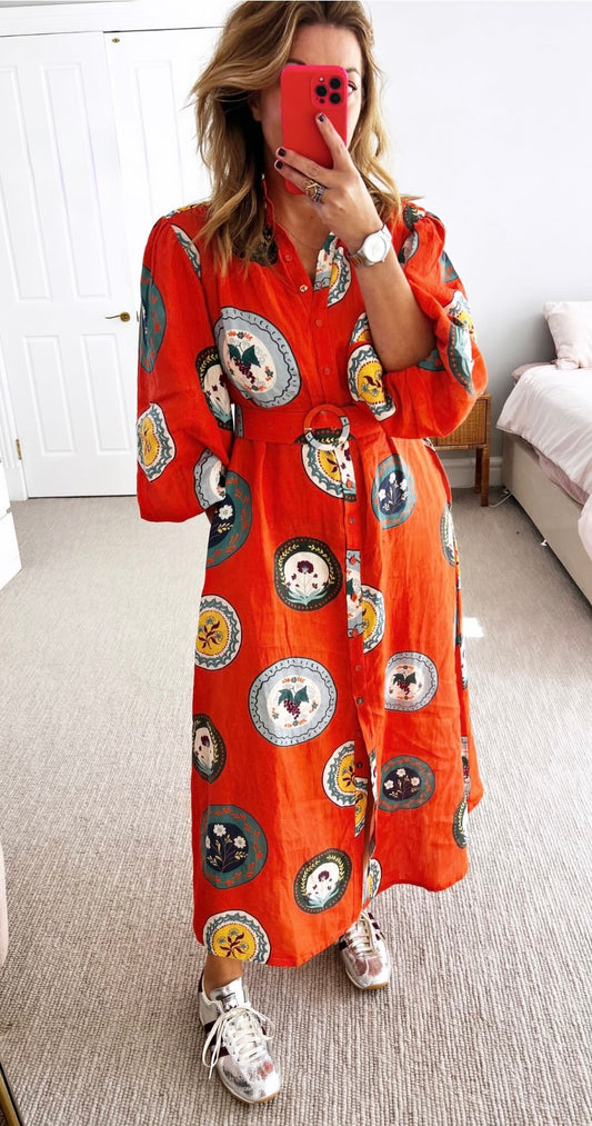 Wondrous One Belted Maxi Dress