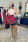 ENTRO: Plaid & Proper Tartan Skort