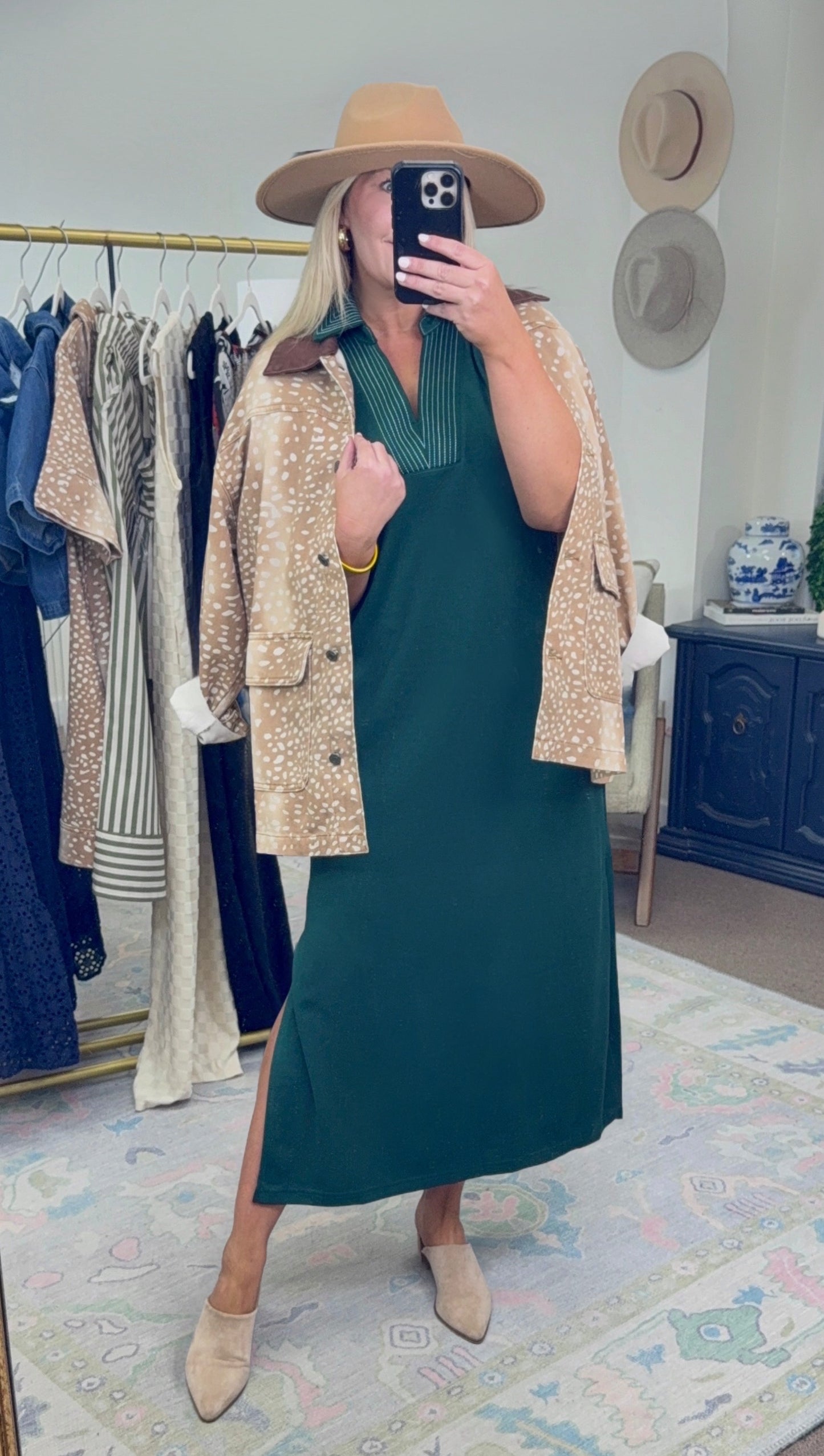 **MORE COLORS** Miss Mainstay Scuba Midi Dress