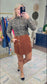 **MORE COLORS** Proper Poise Button Up Corduroy Skort