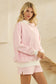 **MORE COLORS** Weekend Wind Down Stripe Mock Neck Pullover Top