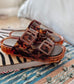Amber Coast Double Buckle Sandals