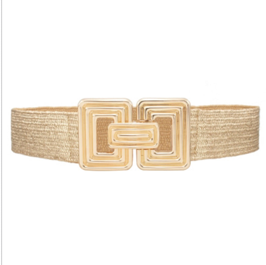 Better Together Metallic Woven Belt