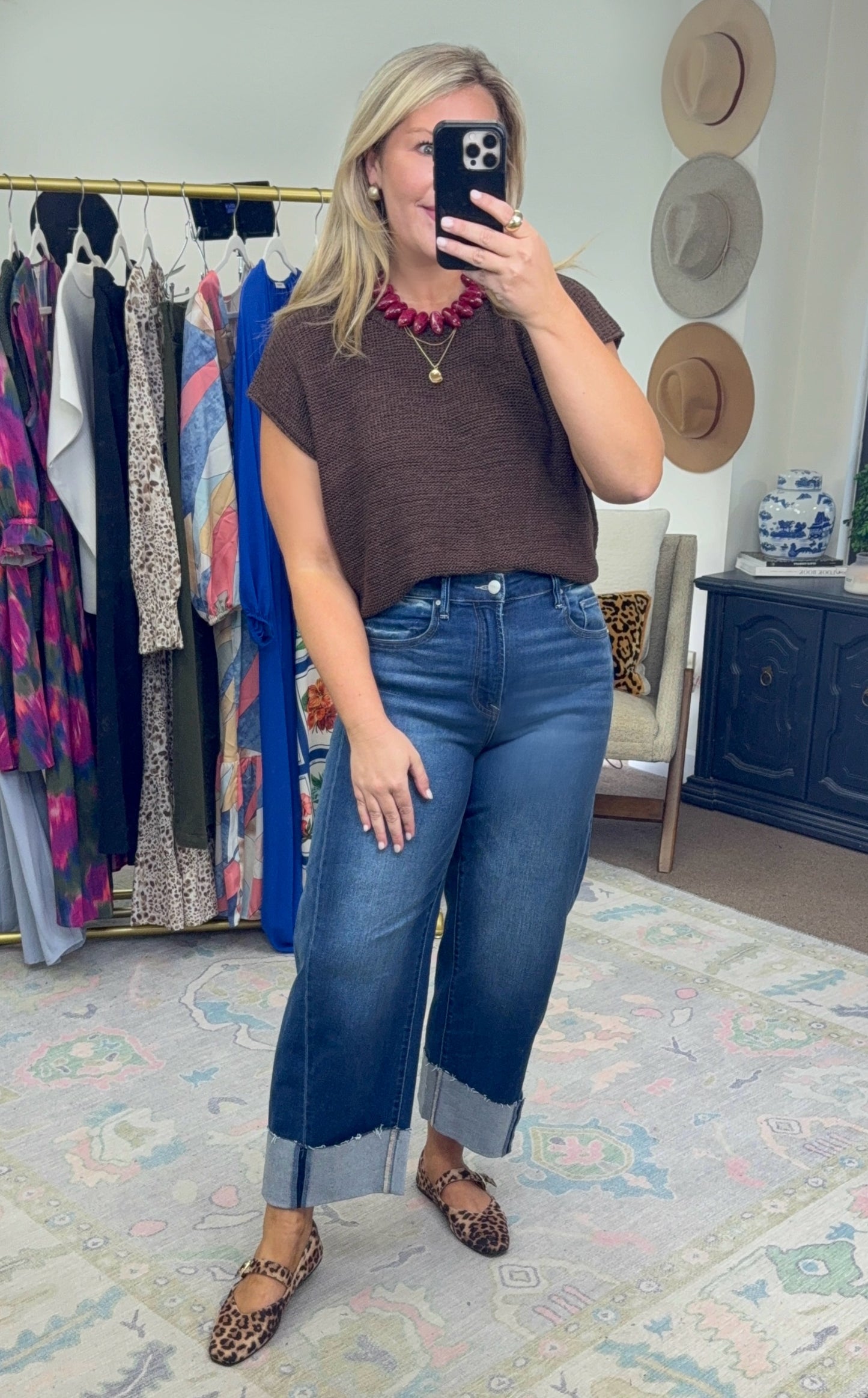 Monday to Sunday Slouchy Knit Top