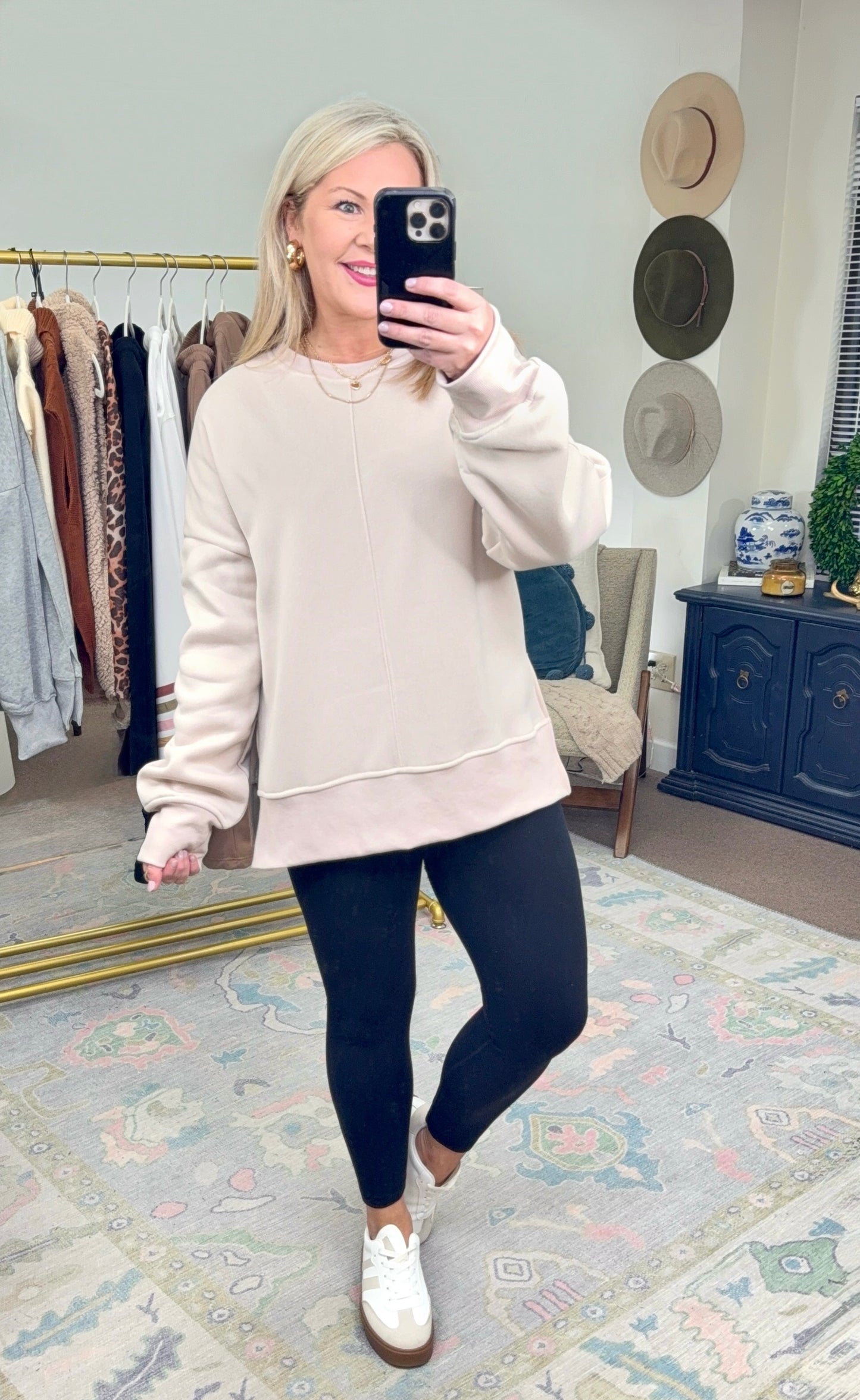 **MORE COLORS** Snug Life Split Hem Pullover