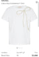 Laid Back Luxe Bow Embellished Tee