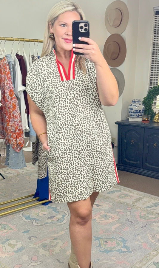 Wild Styled Animal Print Dress