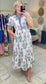 **MORE COLORS** Heart’s Content Printed Puff Sleeve Dress