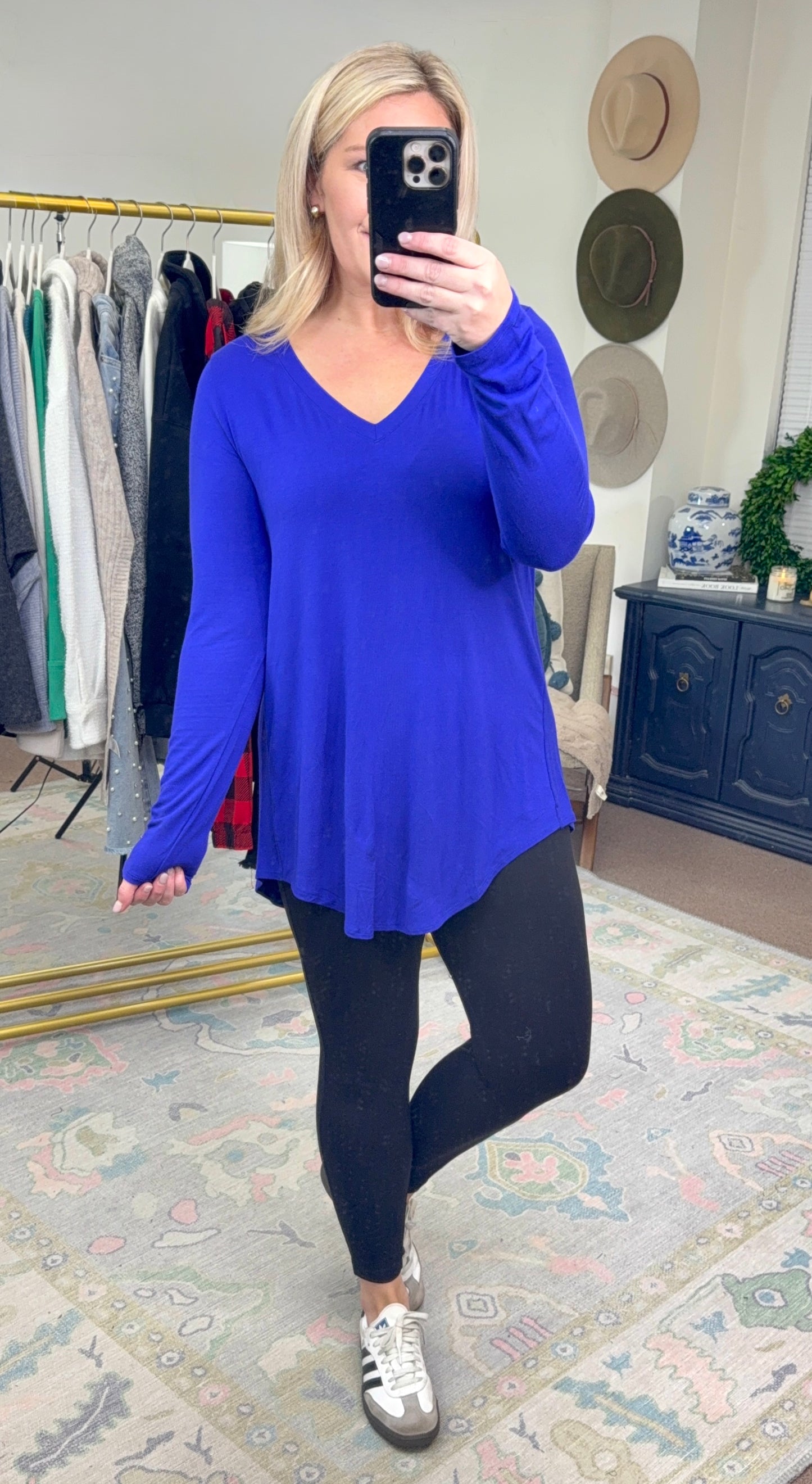Everyday Staple Long Sleeve Tunic Tee