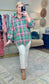Rustic Charm Plaid Tunic Top