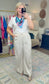 Precious Soul Scalloped Eyelet Sleeve Top