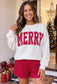 Christmas Morning Merry Short Set in Polka Dot