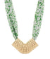 Glimmer of Hope Hammered Pendant Scarf Necklace
