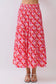 TCEC: Garden Gossip Floral Print Tiered Skirt