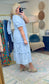 All Eyes on Me Scalloped Tiered Dress