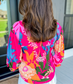 Miss Tropicana Bold Print Blouse