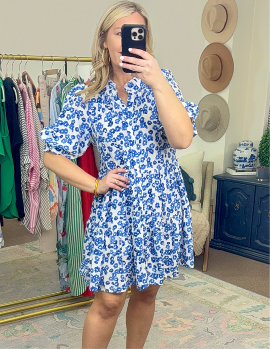 Wildflower Collective Tiered Shirt Dress