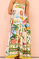 Resort Print Maxi Dress